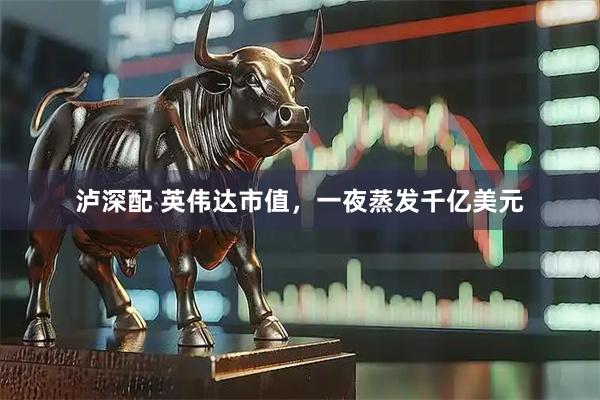 泸深配 英伟达市值，一夜蒸发千亿美元